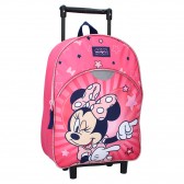 Minnie Sweet 33 CM High-end Wheeled Backpack