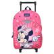 Minnie Sweet 33 CM Zaino con ruote di fascia alta