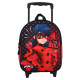 Mochila con ruedas Ladybug Miraculous 3D 32 CM Motherbag