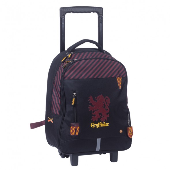 Harry Potter Blue Hogwarts Wheeled Backpack 45 CM - 2 Cpt