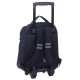 Harry Potter Blue Hogwarts Wheeled Backpack 45 CM - 2 Cpt
