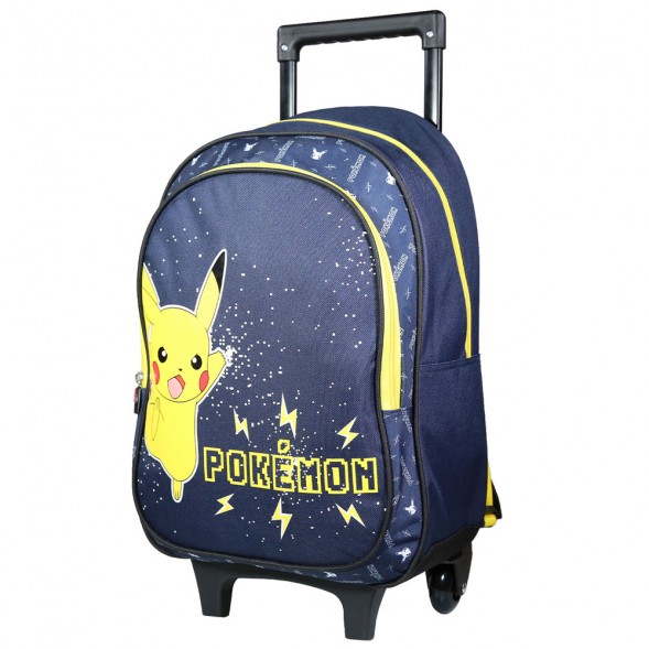 2018 New Pokemon Pikachu Knapsack Tote Satchel Zipper Bag Coin Bag Wallet Gift 