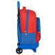 Sac à dos à roulettes Super Mario 45 CM Trolley - 2 Cpt