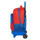 Sac à dos à roulettes Super Mario 45 CM Trolley - 2 Cpt