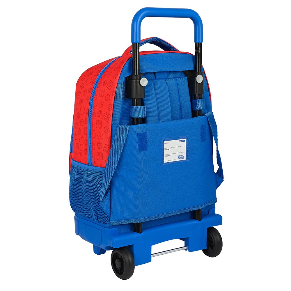 Zaino Trolley Per Ragazze 3 Pezzi Con Ruote - Blù, Leggero E Impermeabile Per Scuola E Viaggi