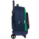 Rugzak met wielen Benetton Colors Pink 45 CM Trolley High-end