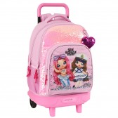 Backpack with wheels Na! Na! Na! Surprise Blue Rabbit 45 CM - 2 Cpt