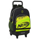 Sac à dos à roulettes Nerf Bleu Marine 45 CM Trolley - 2 Cpt