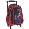 Sac à dos à roulettes Spiderman Logo 30 CM Trolley Haut de Gamme Maternelle