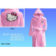 Bademantel Hello Kitty pink - Größe: 152 (10/12 Jahre)