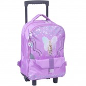 Sac à dos à roulettes Bella Sara 43 CM Cartable Cheval Blanc