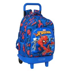 Spiderman Web 45 CM Trolley Zaino con ruote di fascia alta