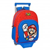 Sac à dos à roulettes Super Mario 34 CM Trolley maternelle