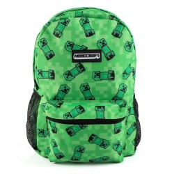 Mochila Minecraft Verde 41 CM Gama Alta