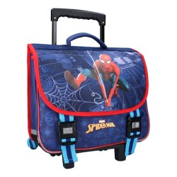 Spiderman Breng het op 38 CM High-end zittas op wielen