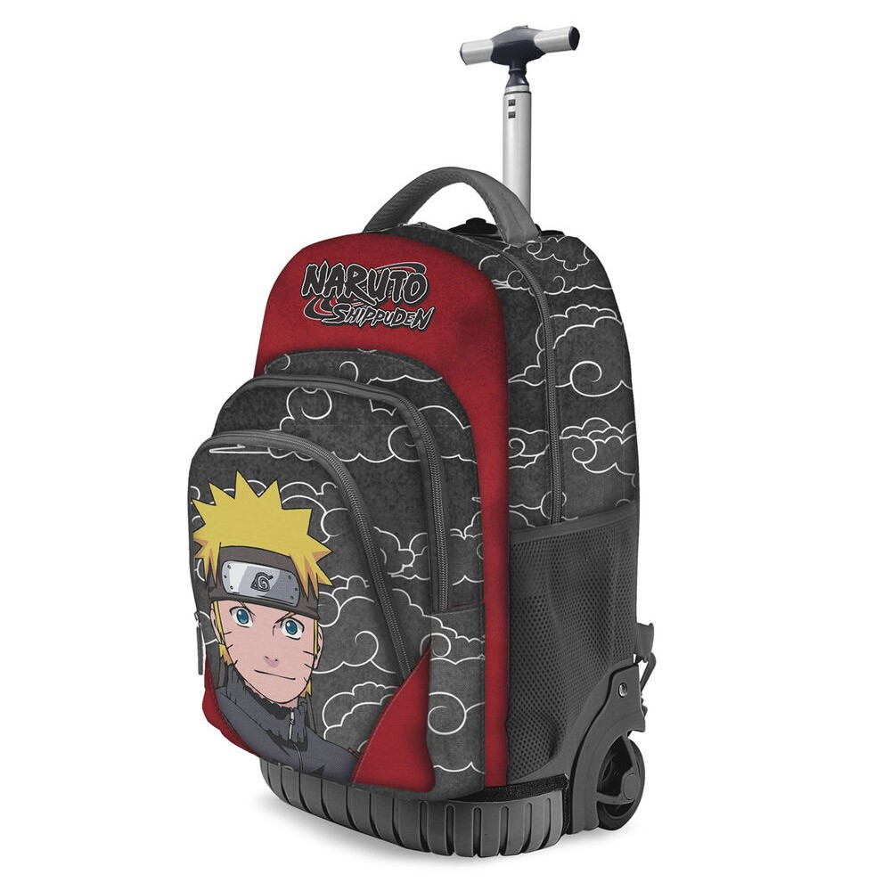 Naruto Letters Trolley backpack for school, Schoolbag 46 cm - Javoli D