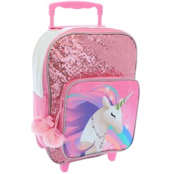 Rollrucksack Einhorn 39 CM Rosa