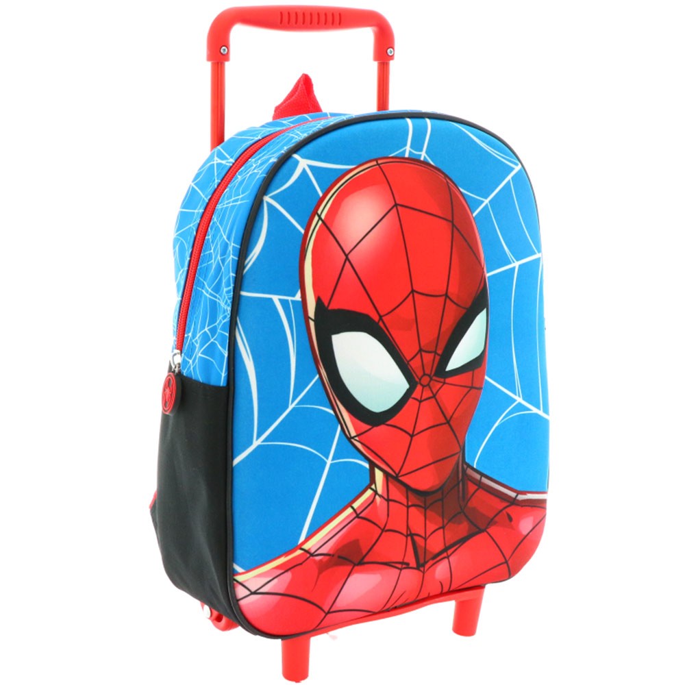 Trolley Sac à dos pour enfants avec roulettes Spider-man Leader au