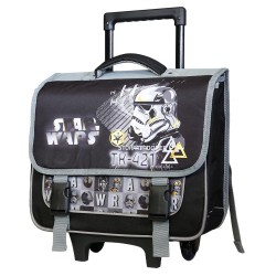 Star Wars Stormtrooper 38 CM zwart verrijdbare boekentas - High End