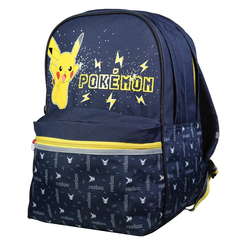 Pokemon - sac a dos peluche pikachu, bagagerie