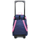 Ruote Lililou Zaino Trolley CM 45 Gatto blu High-end - Binder