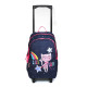 Ruote Lililou Zaino Trolley CM 45 Gatto blu High-end - Binder