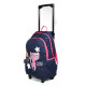 Ruote Lililou Zaino Trolley CM 45 Gatto blu High-end - Binder