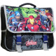 Cartable Avengers Noir et Gris 38 CM Haut de gamme