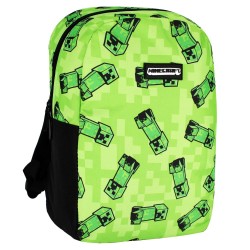 Sac à dos Minecraft vert maternelle 34 CM Haut de Gamme