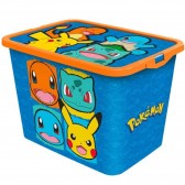 Boîte de rangement Pokemon 23 litres