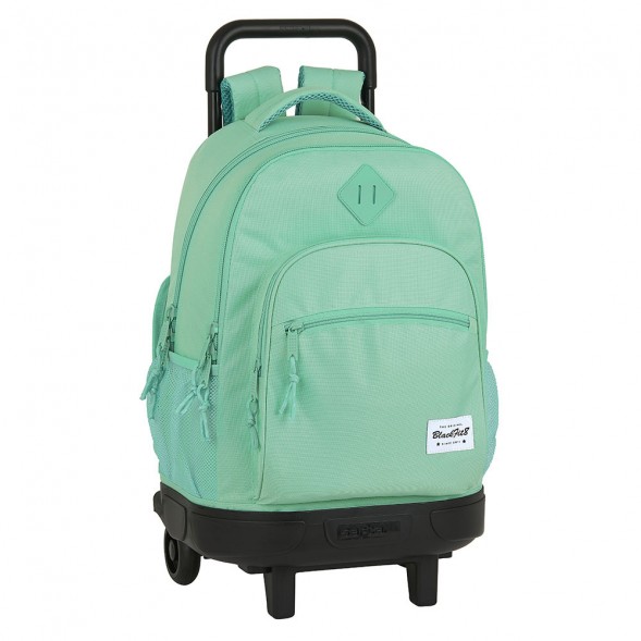 Backpack with wheels Blackfit 8 Turq 45 CM