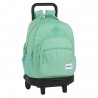 Sac &agrave; dos &agrave; roulettes Blackfit 8 Vert 45 CM Trolley Haut de Gamme - 2 cpt