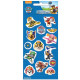 Lot de 14 stickers Pat patrouille