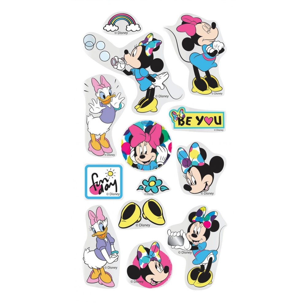 Minnie relief stickers