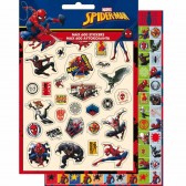 Set mit 600 Spiderman Aufklebern