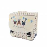 Cartable SPA Animaux 36 CM - 2 Cpt