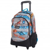 Backpack skateboard Rip Curl Proschool Brush Stokes Blue 46 CM - Trolley