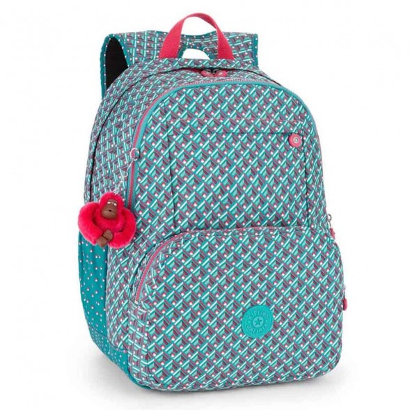 Kipling Hahnee Summer Pop Blue 47 CM backpack