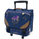 Roll-Rucksolast STALLA BIANCA Rosa Pompons - 38 CM