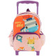 Backpack with wheels maternal Zebra Fisher Price 30 CM