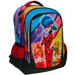 Rugzak Miraculous LadyBug Girl Power 48 CM - 2 Cpt