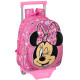 Sac à dos à roulettes maternelle Minnie Disney Lucky 28 CM Trolley haut de gamme
