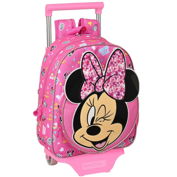 Minnie Disney Pink 28 CM High-End-Trolley-Rollsack