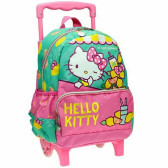 Sac à dos à roulettes maternelle Hello Kitty Lemonade 31 CM