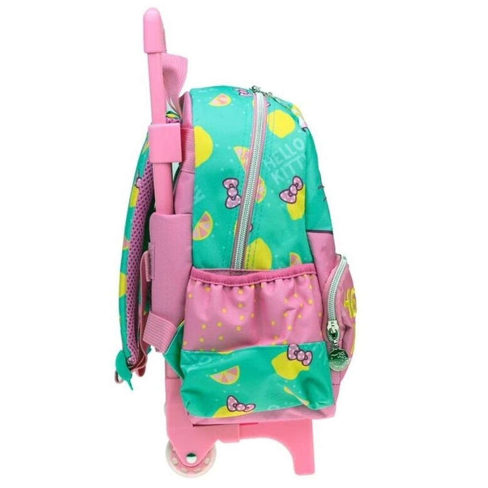 Hello Kitty Preschool Backpack - Bundle with 11” Mini Backpack, Hello Kitty Stickers, More - School Backpack for Girls Toddler Kids