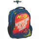 Sac à dos à roulettes Nerf Winners 46 CM - Cartable Trolley