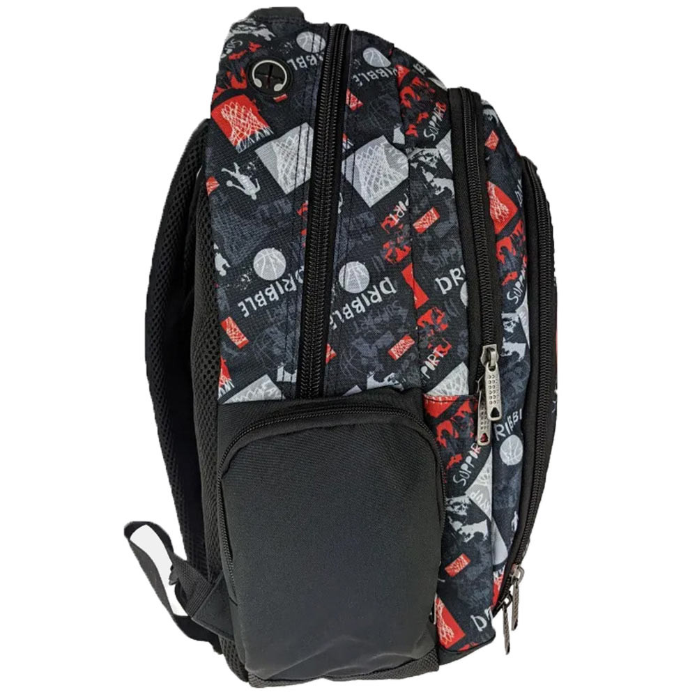 Backpack NBA Black 48 CM - 2 Cpt