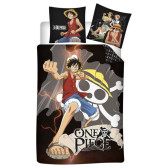 Bettbezug-Set One Piece 140x200 cm und Kissenbezug