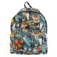 Backpack + Kit Emoji yellow 40 CM