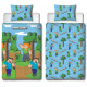 Minecraft 140x200 cm cotton duvet cover and pillow taie